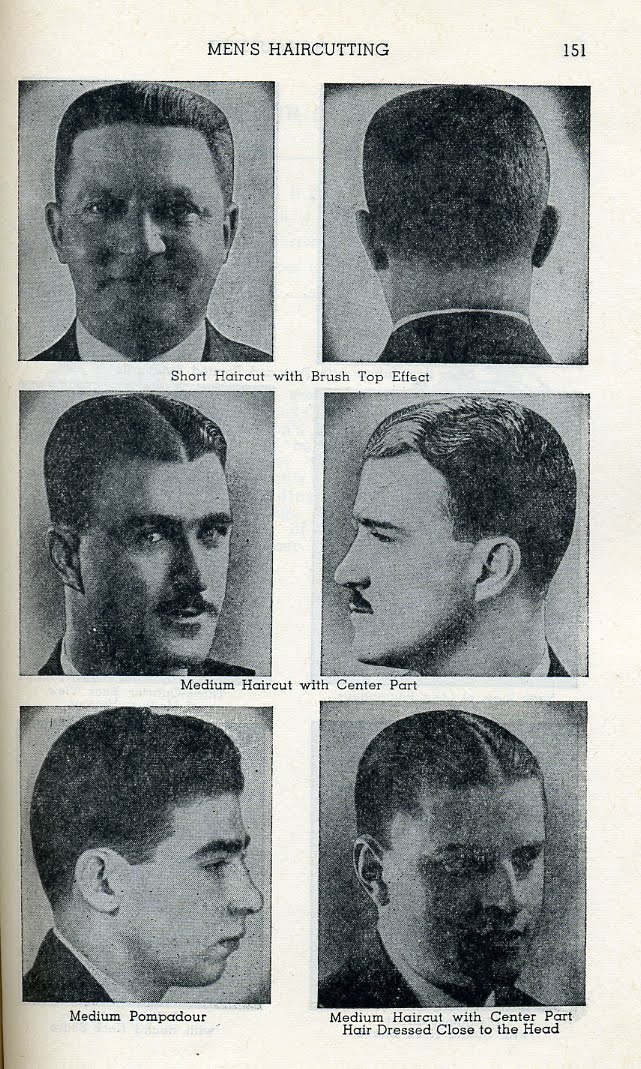 1910s hairstyles men